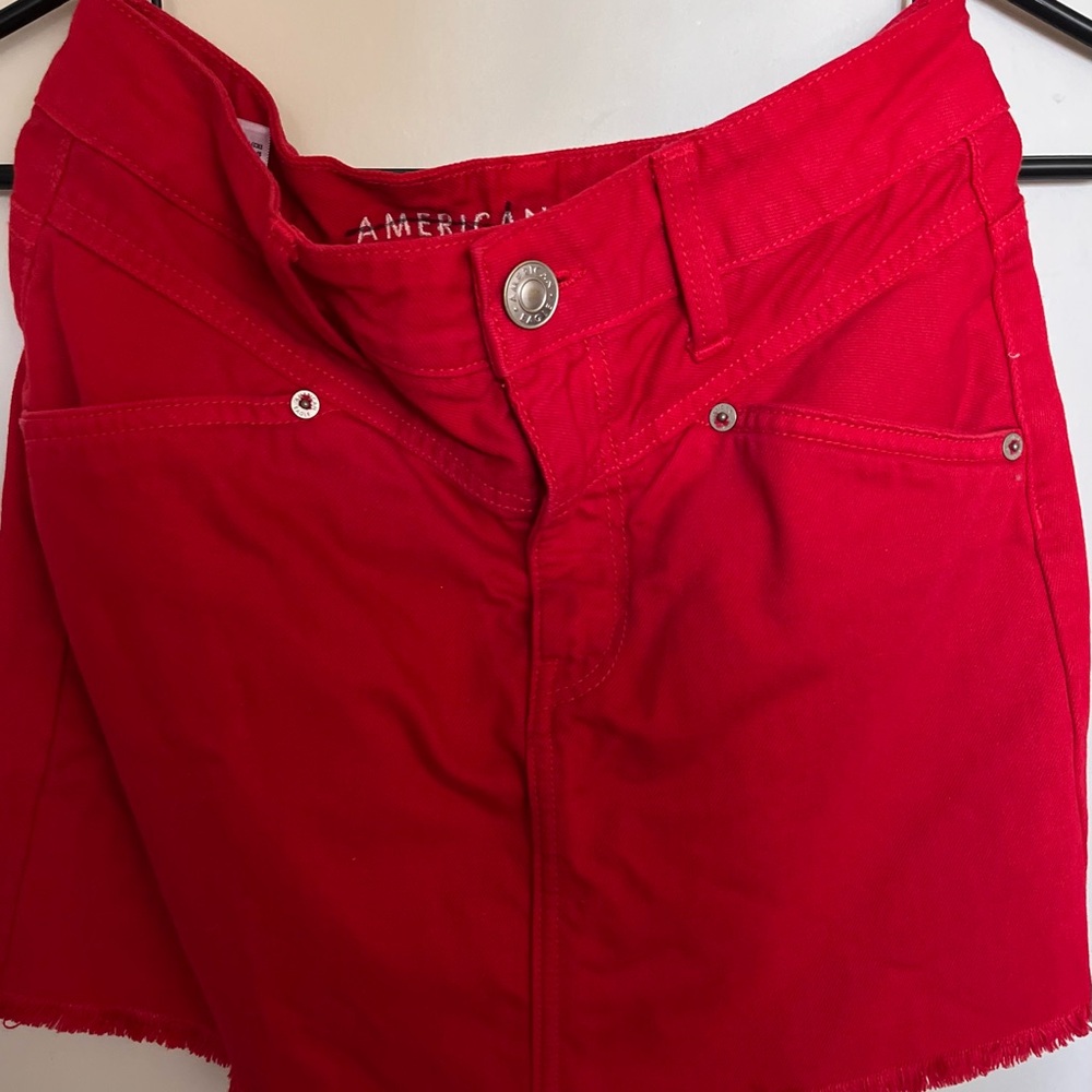 American Eagle Costal Cowgirl Denim Skirt
